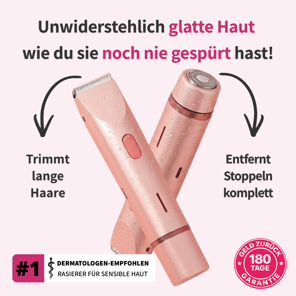 Glatty™ | 2 in 1 Rasierer